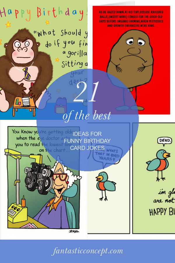 21 Of the Best Ideas for Funny Birthday Card Jokes Home, Family